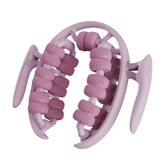 Rodiuiu Leg Massage Roller Anti-Cellulite Lymphatic Drainage Deep Tissue Therapy Thighs Arm Back Shoulder Muscle Relaxation Massage Tool with 26 Rollers