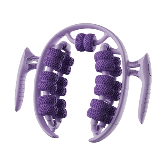 Rodiuiu Leg Massage Roller Anti-Cellulite Lymphatic Drainage Deep Tissue Therapy Thighs Arm Back Shoulder Muscle Relaxation Massage Tool with 26 Rollers