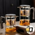 Rodless Teapot Lazy Tea Set Suction Floating Cup with Glass