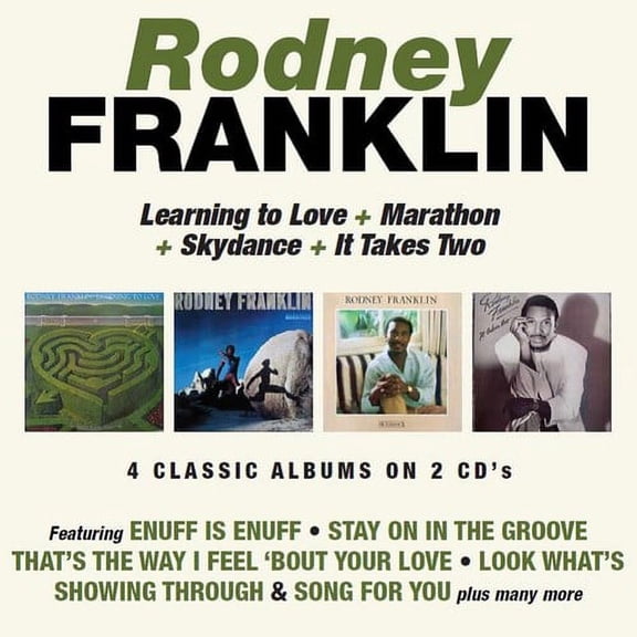 Rodney Franklin - Learning To Love / Marathon / Skydance / It Takes Two - Music & Performance - CD