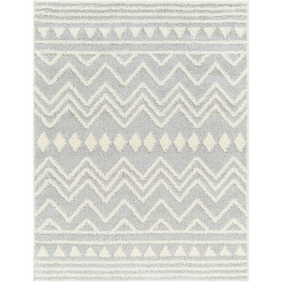 Rodos Gray 7' x 9' Area Rug
