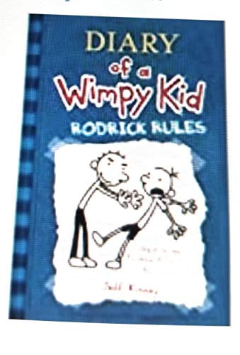 Pre-Owned Rodrick Rules Diary of a Wimpy Kid, Book 2 by Jeff Kinney 2008 Paperback