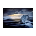 thumbnail image 1 of Rodrigo Nunez Buj 'Sunrise Between Ice' Canvas Art, 1 of 1