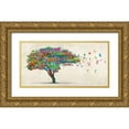 thumbnail image 1 of Rodrigues, Malìa 18x11 Gold Ornate Wood Framed with Double Matting Museum Art Print Titled - Tree of Humanity, 1 of 4