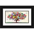 thumbnail image 1 of Rodrigues, Malia 18x11 Black Ornate Wood Framed with Double Matting Museum Art Print Titled - Tree of Love, 1 of 4