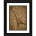 thumbnail image 1 of Rodriquez Jr, Enrique 11x14 Black Ornate Wood Framed with Double Matting Museum Art Print Titled - Guitars Type D, 1 of 4