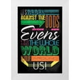 thumbnail image 1 of Rodriquez Jr, Enrique 11x14 White Modern Wood Framed Museum Art Print Titled - Rebel 5, 1 of 4