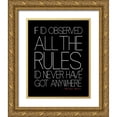 thumbnail image 1 of Rodriquez Jr, Enrique 12x14 Gold Ornate Wood Framed with Double Matting Museum Art Print Titled - Text 2, 1 of 4