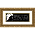 thumbnail image 1 of Rodriquez Jr, Enrique 14x7 Gold Ornate Wood Framed with Double Matting Museum Art Print Titled - Monroe B, 1 of 4