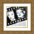 thumbnail image 1 of Rodriquez Jr, Enrique 15x15 Gold Ornate Wood Framed with Double Matting Museum Art Print Titled - Celluloid Aphrodisiac B, 1 of 4