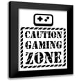 thumbnail image 1 of Rodriquez Jr, Enrique 15x18 Black Modern Framed Museum Art Print Titled - Caution Gaming Zone, 1 of 5