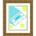 thumbnail image 1 of Rodriquez Jr, Enrique 25x32 Gold Ornate Wood Framed with Double Matting Museum Art Print Titled - Cassette, 1 of 4