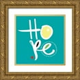 thumbnail image 1 of Rodriquez Jr, Enrique 26x26 Gold Ornate Wood Framed with Double Matting Museum Art Print Titled - Hope, 1 of 4