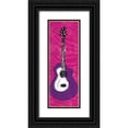 thumbnail image 1 of Rodriquez Jr, Enrique 9x18 Black Ornate Wood Framed with Double Matting Museum Art Print Titled - Girls Rule Guitar Mate, 1 of 4