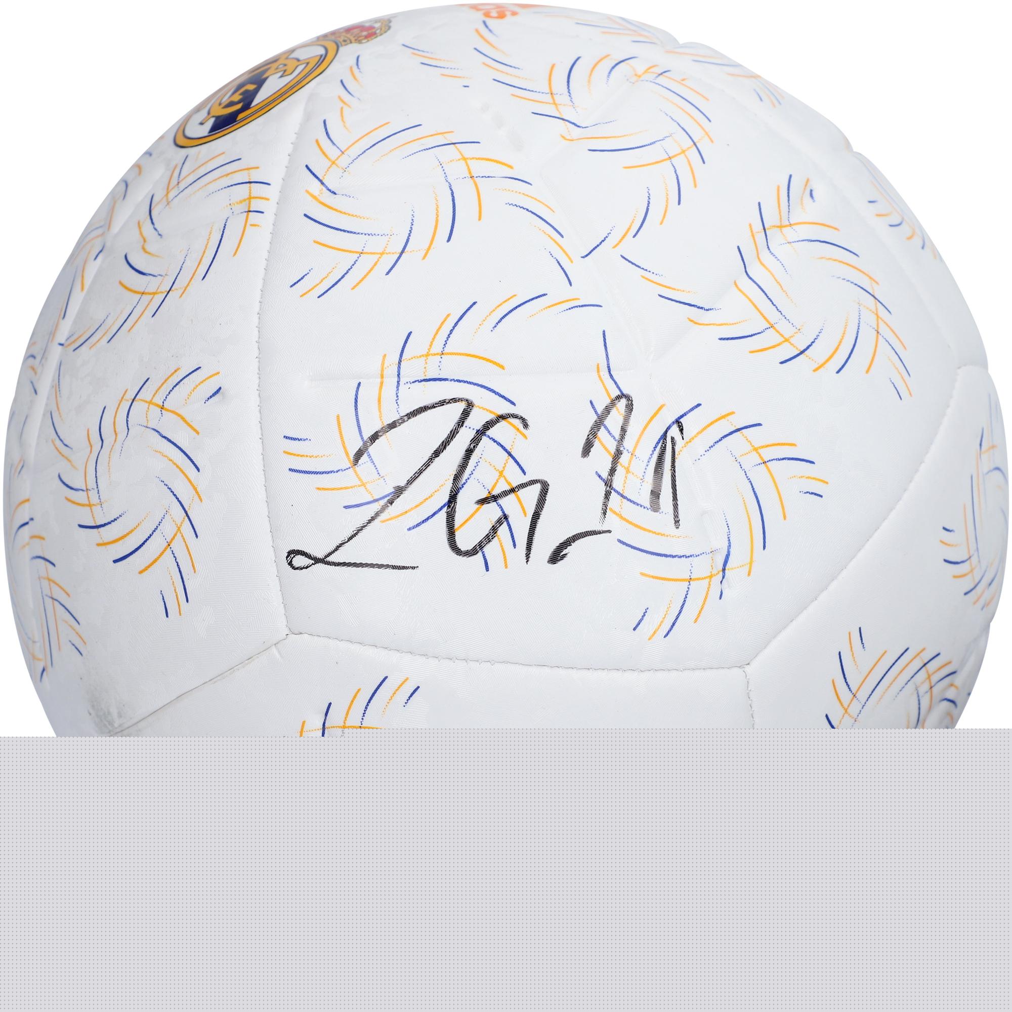 Rodrygo Real Madrid Autographed Soccer Ball