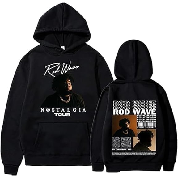 Rods Nostalgias Tour Waves Hoodie Merch Graphic Hooded Sweatshirt for Men Women