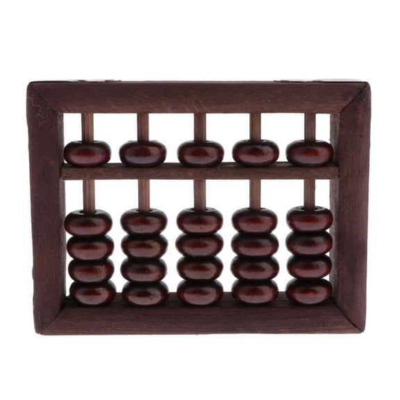 Rods Standard Abacus Chinese Calculator Counting Tool for Adult Kids Math Learning Toys