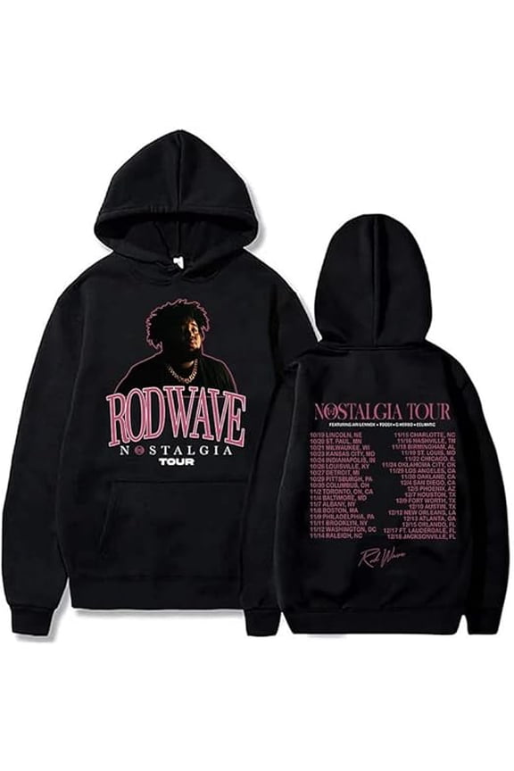 Rods Tour Merch Waves Hoodie Print Graphic Hooded Sweatshirt for Men Women