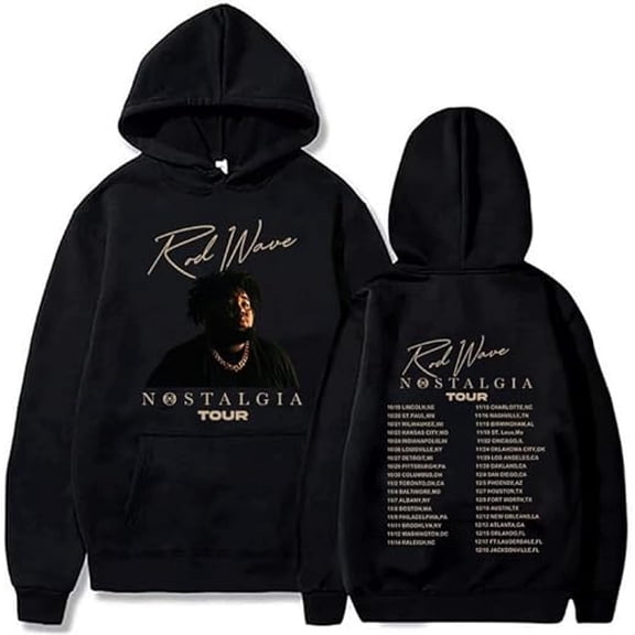 Rods Tour Merch Waves Hoodie Print Graphic Hooded Sweatshirt for Men Women
