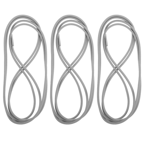 HONMEET Trash Can Rubber Bands Grey Anti-Fall and Secure Hold for Decor 3Pcs