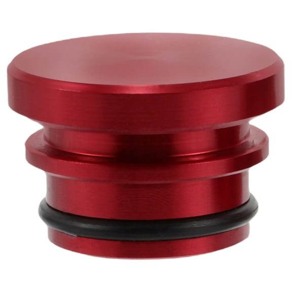 HONMEET Red Alloy Car Lighter Socket Cap, and , Universal Fit for Most Vehicle Models
