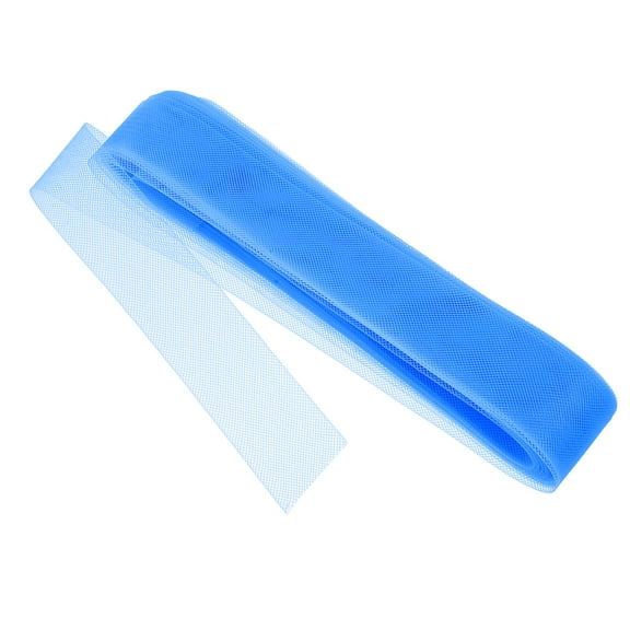 HONMEET Woven Braid Trim For Dress Making Craft Supplies In Blue Polyester 1Set