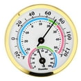 thumbnail image 1 of HONMEET Small Analog Thermohygrometer for Home Use, Compact and Accurate Indoor Temperature and Humidity Gauge, 1 of 8