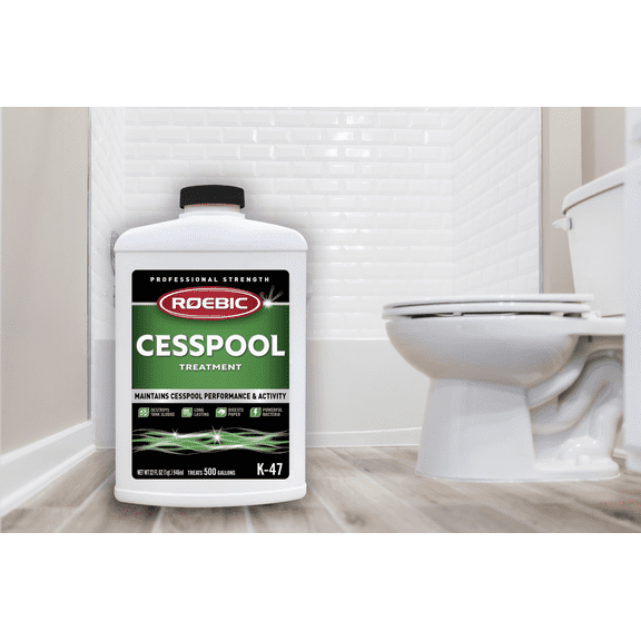 Roebic Cesspool & Septic Tank Treatment - Pack of 2  Residential Use, Standard Application