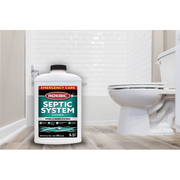 Roebic Emergency Care Septic Tank Treatment - Pack of 2  Residential Use, Standard Application