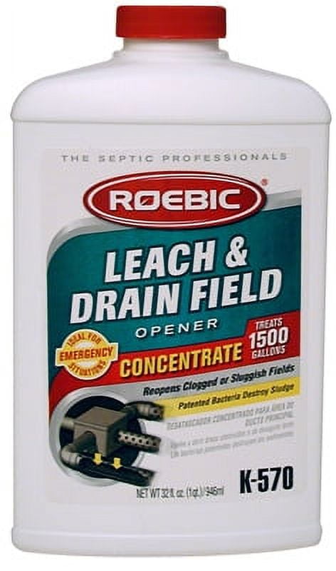 Roebic K-570-Q-4 Concentrate Leach &amp; Drain Field Opener - Quart