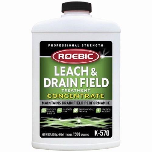 Roebic K-570-Q-4 Quart Of Concentrate Leach & Septic Drain Field Opener - Quantity of 4