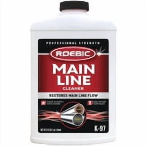 Roebic Laboratories Roebic Main Line Drain Cleaner - Pack of 4 Bulk Restock Pack