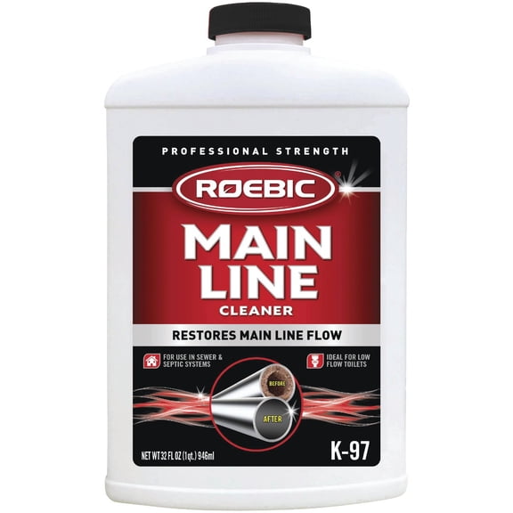 Roebic Laboratories Roebic Main Line Drain Cleaner - Pack of 8