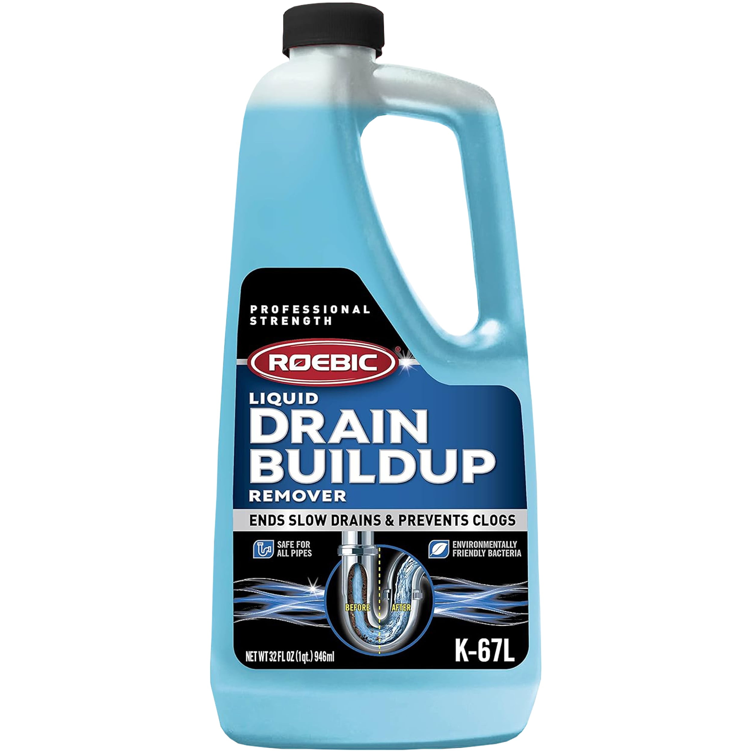 Roebic Liquid Drain Buildup Remover