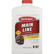 Roebic Main Line Bacteria & Enzyme Drain Cleaner - Liquid Formula - 1 Qt.