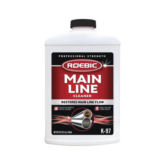Roebic Main Line Drain Cleaner - Pack of 4