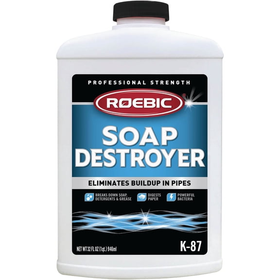 Roebic Soap Destroyer Drain Opener & Cleaner - Pack of 10