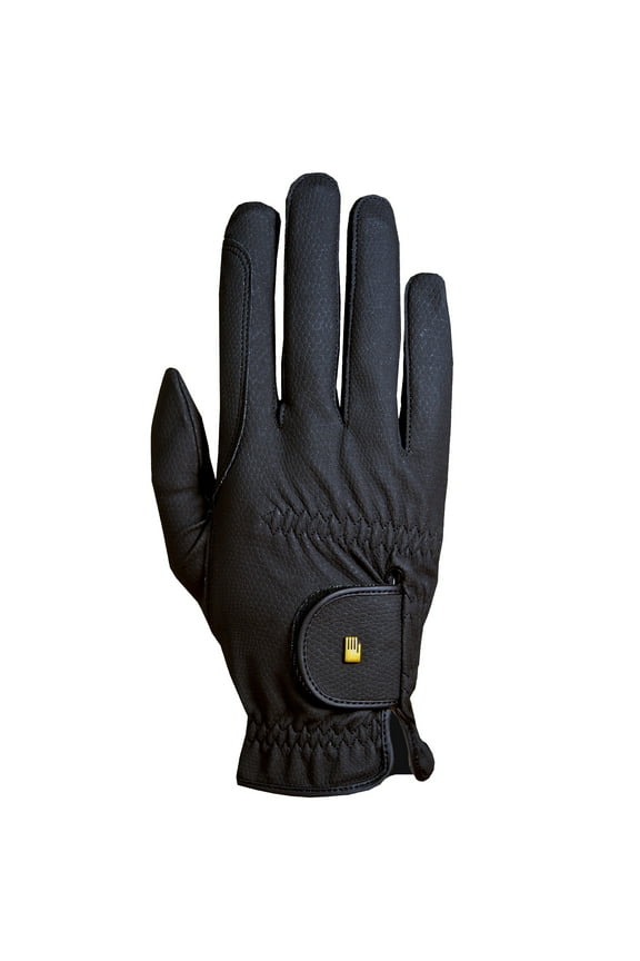 Roeck-Grip Unisex Riding Gloves - Black 8