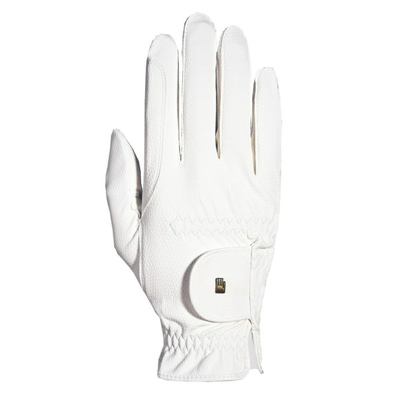 Roeckl Roeck-Grip Unisex Riding Gloves - White 7