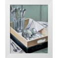 thumbnail image 1 of Roelofs, Wouter 12x14 White Modern Wood Framed Museum Art Print Titled - Silverware I, 1 of 4