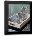 thumbnail image 1 of Roelofs, Wouter 20x24 Black Modern Framed Museum Art Print Titled - Silverware II, 1 of 5