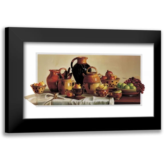 Roelofs, Wouter 24x16 Black Modern Framed Museum Art Print Titled - Back to history