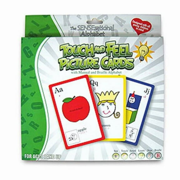 Rofe Group SAC  SENSEsational Alphabet Touch And Feel Flash Cards
