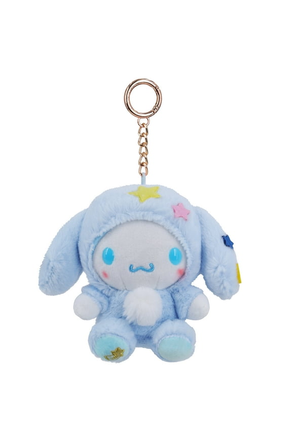 Anime Cinnamoroll Keychain, Plush Stuffed Key Chain, Blue