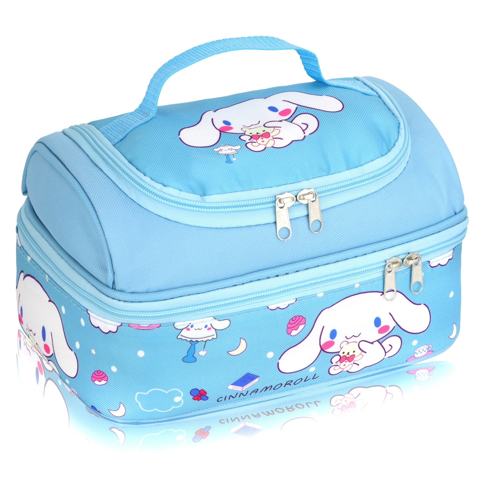 Roffatide Anime Cinnamoroll Waterproof Lunch Bag for Men