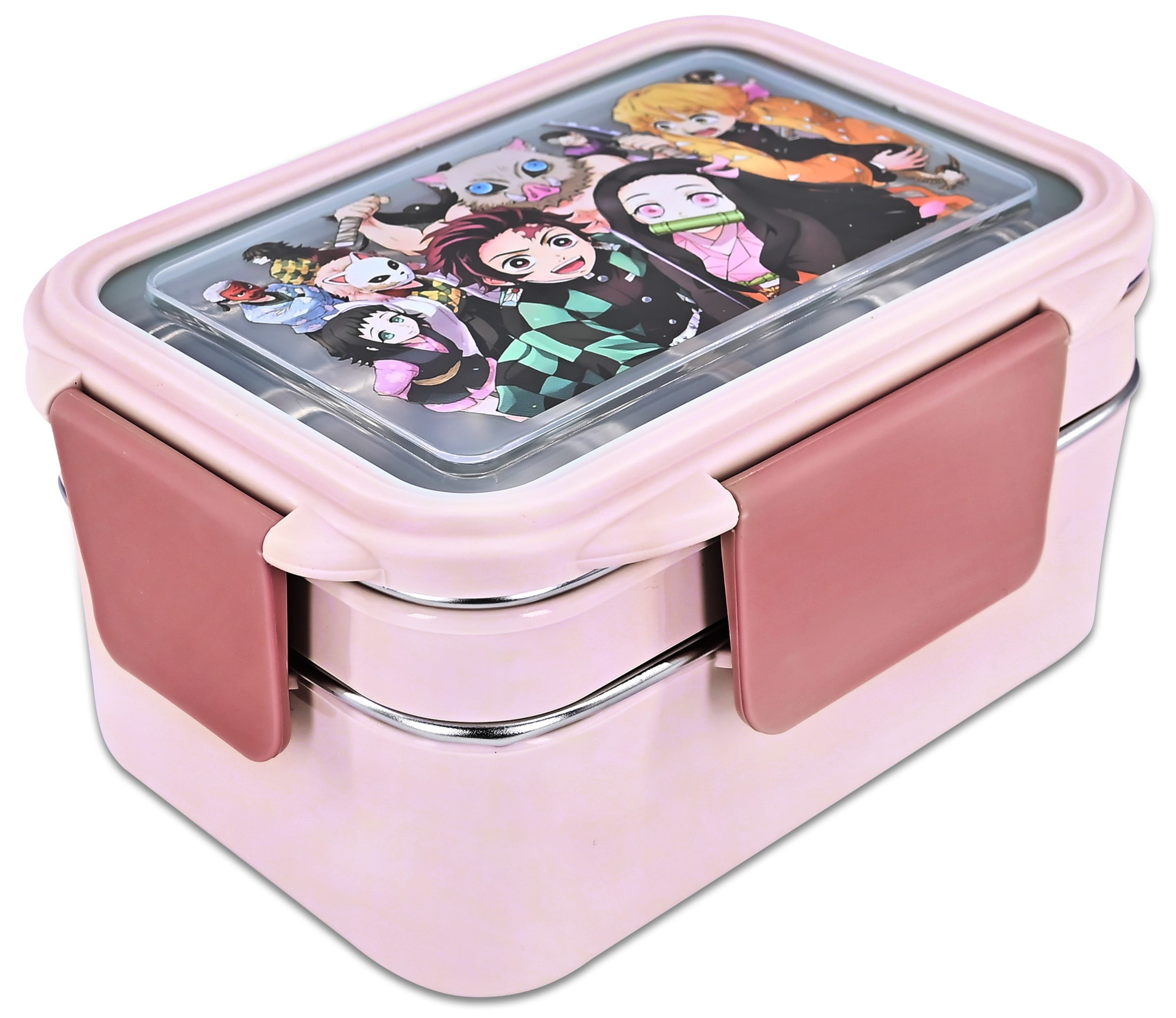 鬼滅の刃 LUNCH BOX Roffatide Anime Demon Slayer Compartment All-in-One Bento
