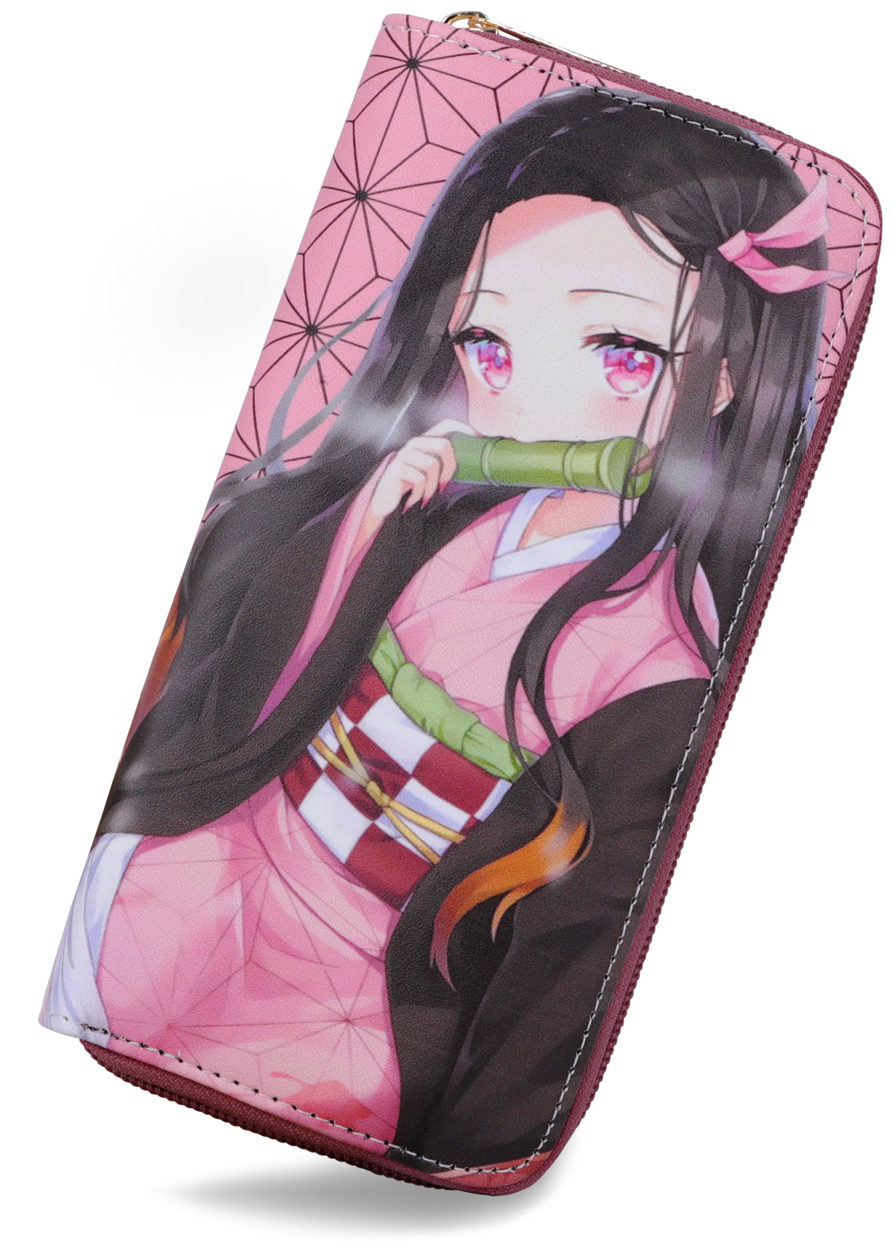 Rfid Blocking Metal Woman Credit Card Case Black Rock Shooter Anime Long  Wallet For Men And