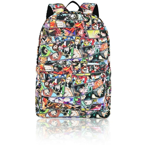 Roffatide Anime Deku Bakugo Backpack All Over Print Backpack