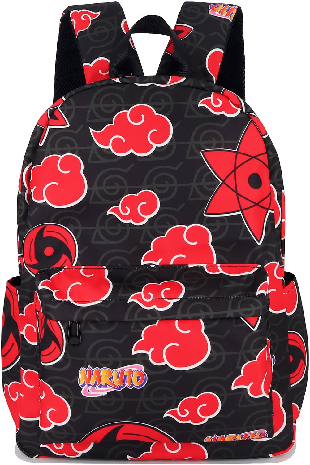 Roffatide Anime Naruto Backpack All Over Print Bookbag Sasuke Itachi