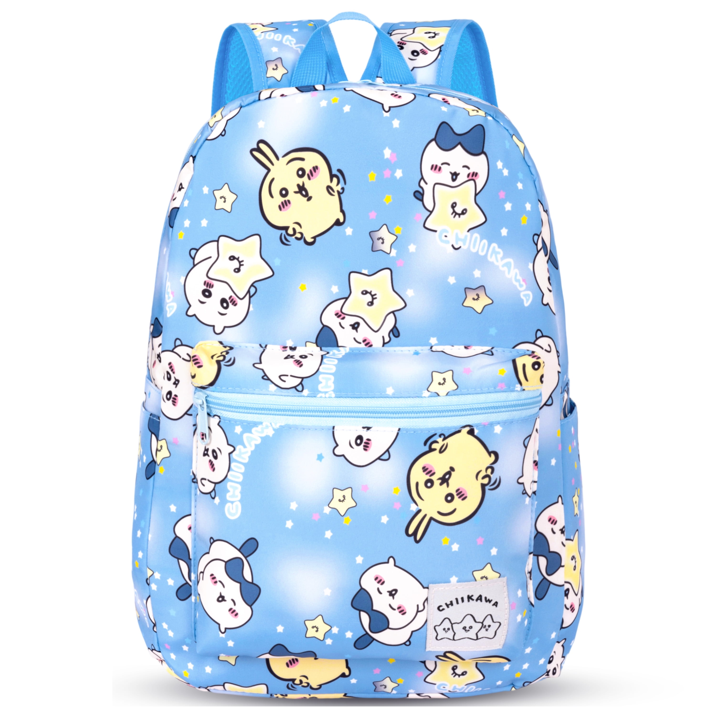 Blue Cartoon Print Women\'s Backpack Amazon.com: Roffatide Cartoon All Over Print Casual Backpack  main image 2